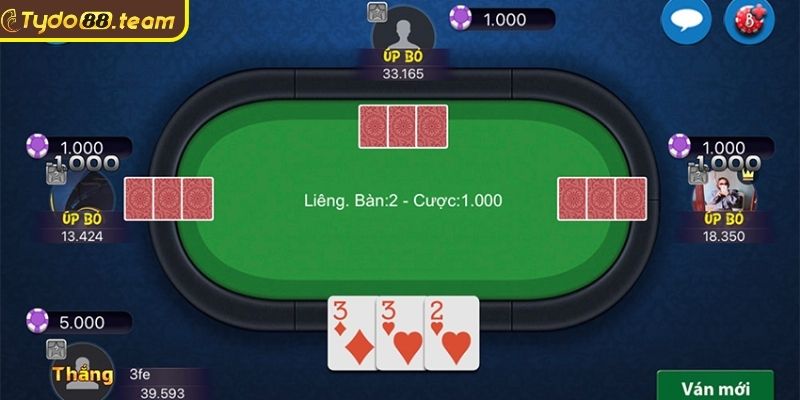 Chọn bàn chơi Liêng Tydo88 phù hợp