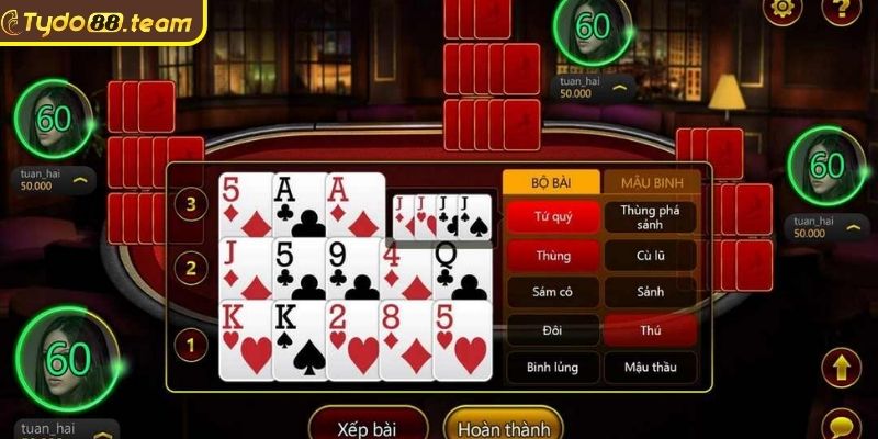 Cách chơi bài Mậu Binh Tydo88